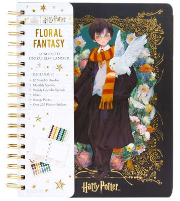 Harry Potter: Floral Fantasy 12-Month Undated Planner: (Harry Potter School Planner School, Harry Potter Gift, Harry Potter Stationery, Undated Planner) - Insights