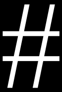 Hashtag Sign Journal Punctuation and Symbols Series