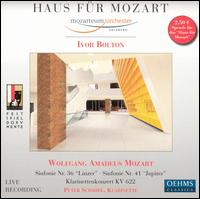 Haus fr Mozart - Peter Schmidl (clarinet); Salzburg Mozarteum Orchestra; Ivor Bolton (conductor)
