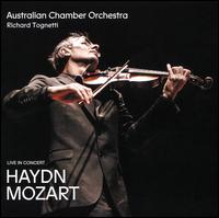 Haydn, Mozart: Live in Concert - Richard Tognetti (violin); Australian Chamber Orchestra; Richard Tognetti (conductor)