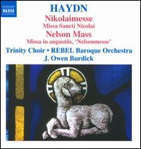 Haydn: Nikolaimesse; Nelson Mass - Andrew Nolen (bass); Ann Hoyt (soprano); Daniel Mutlu (tenor); Kirsten Solleck-Avella (alto); Luthien Brackett (alto);...