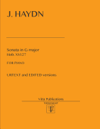 Haydn. Sonata in G major, Hob. XVI: 27: Urtext and Edited verseions