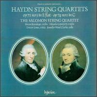 Haydn: String Quartet Op. 71, No. 3 & Op. 74, No. 1 - Jennifer Ward Clarke (cello); Micaela Comberti (violin); Salomon String Quartet; Simon Standage (violin); Trevor Jones (viol)