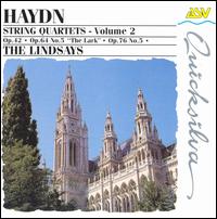 Haydn String Quartets, Vol.2 - Bernard Gregor-Smith (cello); Peter Cropper (violin); Robin Ireland (viola); Ronald Birks (violin); The Lindsays