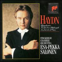 Haydn: Symphonies No. 22 Der Philosoph, No. 78 & 82 L'Ours - Stockholm Chamber Orchestra; Esa-Pekka Salonen (conductor)
