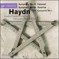 Haydn: Symphonies Nos. 45 & 94; Horn Concerto No. 1 - Michael Thompson (french horn); London Chamber Orchestra