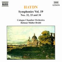 Haydn: Symphonies, Vol. 19 - Cologne Chamber Orchestra; Helmut Mller-Brhl (conductor)