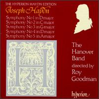 Haydn: Symphony Nos. 1-5 - Hanover Band; Roy Goodman (conductor)