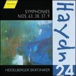 Haydn, Vol. 24: Symponies Nos. 63, 38, 37, 9