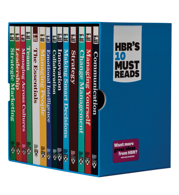 HBR's 10 Must Reads Ultimate Boxed Set (14 Books) - Harvard Business Review, and Goleman, Daniel, and Drucker, Peter F.