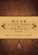 HCSB Study Bible Personal Size, Hardcover