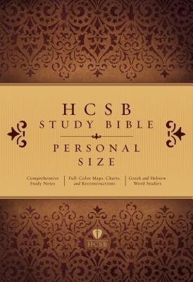 HCSB Study Bible Personal Size, Hardcover - Holman Bible Staff
