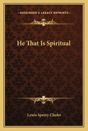 He That Is Spiritual