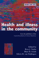 Health and Illness in the Community
