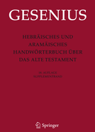 Hebr?isches und Aram?isches Handwrterbuch ?ber das Alte Testament: Supplementband