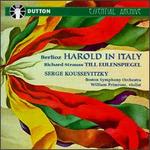 Hector Berlioz: Harold in Italy; Richard Strauss: Till Eulenspiegel - William Primrose (viola); Boston Symphony Orchestra; Sergey Koussevitzky (conductor)