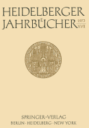 Heidelberger Jahrbucher XVII