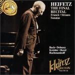 Heifetz Collection, Vol. 46: The Final Recital - Brooks Smith (piano); Jascha Heifetz (violin)