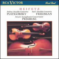Heifetz Plays Brahms, Bach, Mozart - Erick Friedman (violin); Gregor Piatigorsky (cello); Jascha Heifetz (violin); Thornton Lofthouse (harpsichord);...