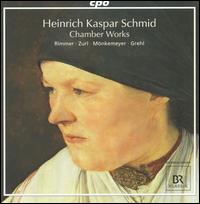 Heinrich Caspar Schmid: Chamber Works - Johannes Zurl (clarinet); Nicholas Rimmer (piano); Nils Mnkemeyer (viola); Primin Grehl (flute)