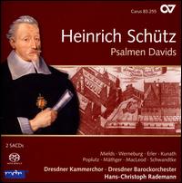 Heinrich Schtz: Psalmen Davids - David Erler (alto); Dorothee Mields (soprano); Felix Schwandtke (bass); Georg Poplutz (tenor);...