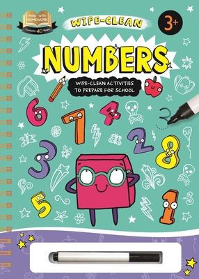 Help with Homework: Numbers-Wipe-Clean Activities to Prepare for School: Includes Wipe-Clean Pen - Igloobooks