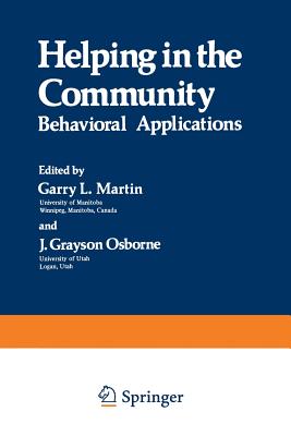 Helping in the Community: Behavioral Applications - Bach, Garry (Editor)