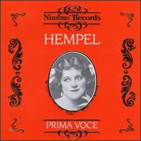 Hempel - Bruno Seidler-Winkler (piano); Frieda Hempel (vocals); Pasquale Amato (baritone)