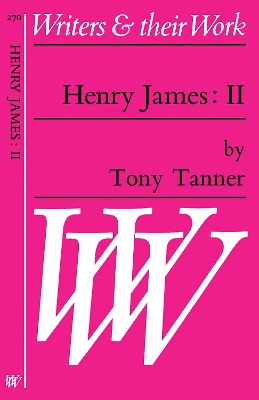 Henry James - Tanner, Tony