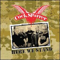 Here We Stand [Clear & Red Vinyl] - Cock Sparrer