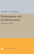 Hermogenes and the Renaissance: Seven Ideas of Style