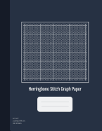 Herringbone Stitch Graph Paper: Beadwork Graph Paper, Seed Beading Grid Paper, Beading on a Loom, 100 Sheets (8.5x11)