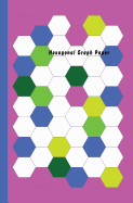 Hexagonal Graph Paper: Hexagon Paper (Large) 0.5 Inches (1/2) 100 Pages (5.28x8) White Paper, Hexes Radius Honey Comb Paper, Organic Chemistry, Biochemistry, Science Notebooks, Composition Notebook for Game Maps Grid Mats