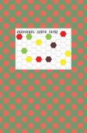 Hexagonal Graph Paper: Hexagon Paper (Small) 0.2 Inches Hexes Radius (5.25 X 8) with 100 Pages White Paper, Hexes Radius Honey Comb Paper, Organic Chemistry, Biochemistry, Science Notebooks, Composition Notebooks for Game Maps Grid Mats