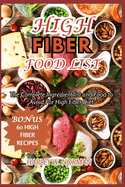 High Fiber Food List: The Complete Ingredient list and Food to Avoid For High Fiber Diet