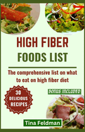High Fiber Foods List: The comprehensive list on what to eat on high fiber diet