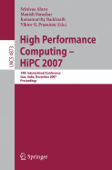 High Performance Computing - HiPC 2007: 14th International Conference, Goa, India, December 18-21, 2007, Proceedings