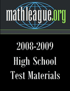 High School Test Materials 2008-2009