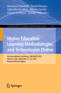 Higher Education Learning Methodologies and Technologies Online: 4th International Conference, HELMeTO 2022, Palermo, Italy, September 21-23, 2022, Revised Selected Papers