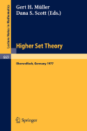 Higher Set Theory: Proceedings, Oberwolfach, Germany, April 13-23, 1977