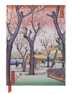 Hiroshige: Plum Garden (Blank Sketch Book) - Flame Tree Studio (Creator)