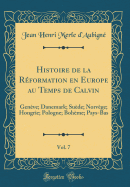 Histoire de la Rformation En Europe Au Temps de Calvin, Vol. 7: Genve; Danemark; Sude; Norvge; Hongrie; Pologne; Bohme; Pays-Bas (Classic Reprint)