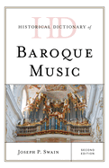 Historical Dictionary of Baroque Music