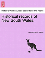 Historical Records of New South Wales.