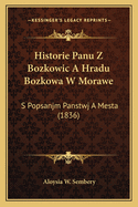 Historie Panu Z Bozkowic A Hradu Bozkowa W Morawe: S Popsanjm Panstwj A Mesta (1836)