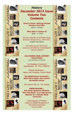 History: December Issue, Volume Two - Harold, Michael, and Terman, Max R, and Yamamoto-Wilson, John R