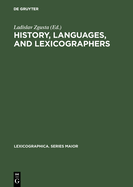 History, languages, and lexicographers