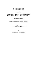 History of Caroline County, Virginia