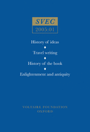 History of Ideas; Travel Writing; History of the Book; Enlightenment and Antiquity