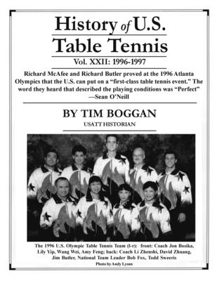 History of U.S. Table Tennis, Volume 22 - Boggan, Tim